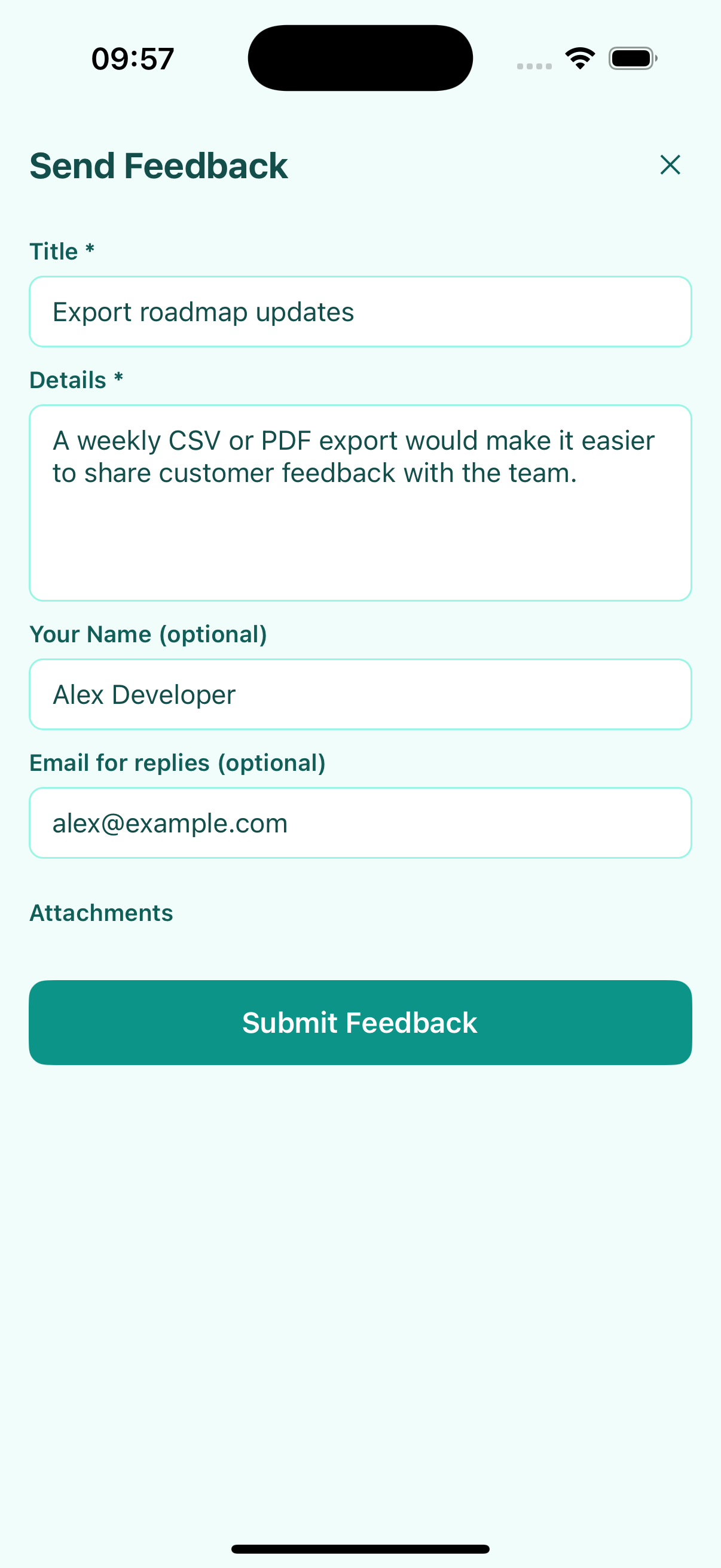 Feedback Composer